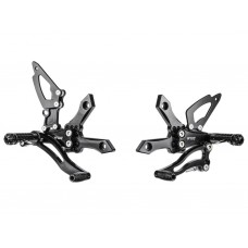 Bonamici Racing Aluminium Rearsets for the Kawasaki Z750 2007-2012